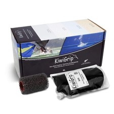 KiwiGrip Non-Skid Deck Coating Black 4 x 1 Liter Pouches 4 in Roller picture