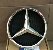 FOR MERCEDES-BENZ FRONT GRILLE CHROME STAR BADGE EMBLEM FITS A,B,E,ML,CLS,R,GLK picture