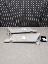 2004-2012 Chevrolet Colorado Left Right Sun Visor Sunvisor Pair Gray OEM picture