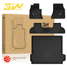 3W Floor Mats & Cargo Liner for BMW X5 2014-2018 TPE All Weather Car Trunk Mats picture