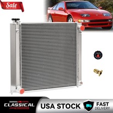 2 Row Aluminum Radiator For 1990-1996 1993 Nissan 300ZX 3.0L MT # CU1151 picture