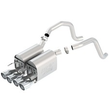 Borla 11816 ATAK Stainless Axle Back Exhaust for 2005-08 Corvette C6 6.0L 6.2 V8 picture