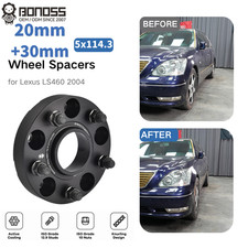 BONOSS 20mm+30mm CB60.1mm Forged 6061-T6 5x114.3 Wheel Spacers For Lexus LS460  picture