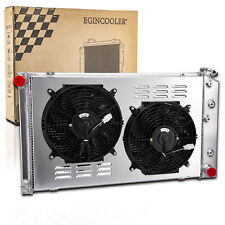 3Row Radiator Shroud Fan For 1968~77 Chevy Chevelle Malibu 1971-90 Caprice CC161 picture
