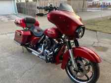 Ember Red Sunglo ABS Chin Spoiler For 09-16 Air-Cooled Harley Davidson Touring picture