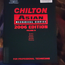 Chilton Asian Mechanical Service 2006 Edition Volume lll picture