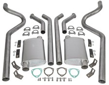 JEGS Header-Back Dual 2-1/2 in. Exhaust Kit for 1964-1973 Mustang picture