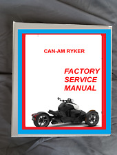 2023 Can-Am  Ryker 600 900 ace motorcycle Trike service manual binder picture