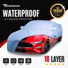 Ford Mustang 2005-2023 Custom Fit Waterproof Car Cover 18 Layer All Weather picture