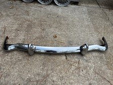 MGB MGB-GT MGC ORIGINAL REAR BUMPER WITH OVERIDERS OFF A 1966 MGB 62-69 UP TO 74 picture