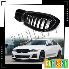 For 19-22 BMW 3-Series G20 G21 Carbon Fiber Front Kidney Double Slats Grill  picture