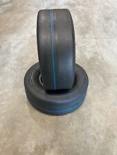 2 New Tires 11 4.00 5 OTR Smooth 4 ply TUBELESS 11x4.00-5 11x4-5 picture