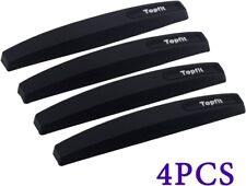Car Side Door Edge Guards Protector Black Scratch Guard for Car Rubber 4 pieces picture