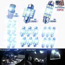 20pcs LED Interior Lights Bulbs Kit Car Trunk Dome License Plate Lamps T10 picture