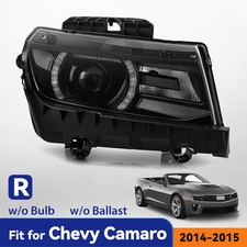 For 2014-2015 Chevy Camaro HID/Xenon Headlight W/ LED DRL w/o Ballast Passenger picture