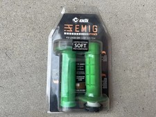 ODI Emig Pro V2 Lock On Grips 2-Stroke 4-Stroke Motocross Dirt Bike Grips Green picture