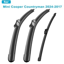 For Mini Cooper Countryman 2024-2017 Front and Rear Windshield Wiper Blades   picture