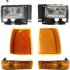 Headlight Kit For 1989-92 Ford Ranger Left and Right With bulbs Below Headlight picture