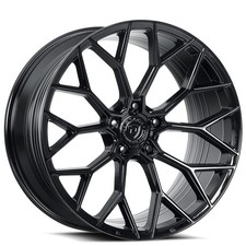 20x8.5/20x10 Dolce Performance Wheels Pista Gloss Black Rims (4pcs) A1 picture