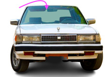 Fits: 1989-1992 Toyota Cressida 4-Door Sedan Front Windshield Glass picture