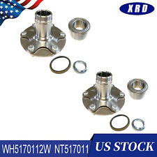 2 New Front Wheel Hubs Bearings FOR 4Runner Sequoia Tundra Tacoma 2WD With Seal picture