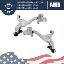 2x Lower Control Arms Front Left+Right for Infiniti Q70 Q70L M37 M56 3.7L 5.6L picture