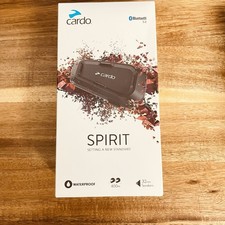 Cardo Spirit Single Bluetooth Motorcycle Intercom IP65 Waterproof SPRT0001 - New picture