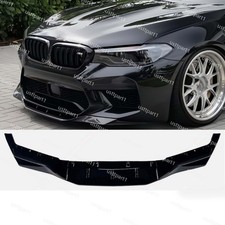 For BMW F90 M5 Competition 18-20 LCI Style Gloss Black Front Bumper Lip Splitter picture