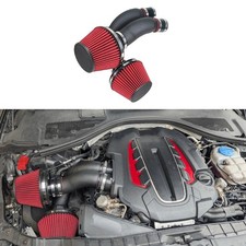 For 2012-2018 Audi S6 S7 RS7 4.0T Turbo Cold Air Intake System High Flow Pipe picture
