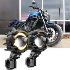 AUXBEAM MT8S LED Auxiliary Spotlight 3+5 Light Modes For 2024 Honda Rebel 1100 picture