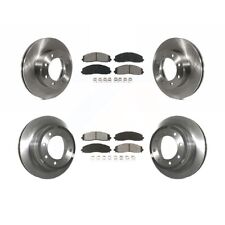 K8S Front Rear Disc Rotors & Metallic Brake Pads for Ford F-250 Super Duty F-350 picture