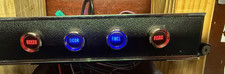 1967 -1968 Ford Mustang  “Early” Convenience Group Chrome Bezels & Lenses (New) picture