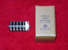 NOS ORIGINAL 1967-68 CHRYSLER TOTAL MILES ODOMETER MOPAR KING-SEELEY 57440-D picture