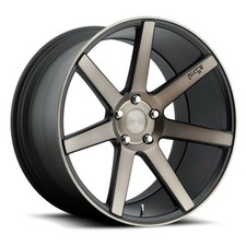 Niche 1PC M150 Verona 18x8 5x4.5 Matte Black Machined Wheel 18