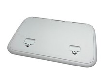 Jim Black 13in x 20in, Boat, Deck Hatch Lid, Polar White, NEW, OEM picture