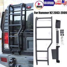Aluminum Alloy Car Rear Tail Gate Door Ladder Climbing Fit For Hummer H2 2003-09 picture