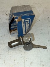 NOS OEM Ford FE886 Ignition Trunk Lock Cylinder with Keys 1964-66 Mustang Others picture