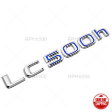 Lexus Trunk Rear LC 500h Letter Logo Badge Car Emblem Replace F-Sport OEM Chrome picture