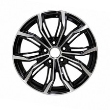 One 16 Inch Black Machined Alloy Wheel for 2002-2011 Audi A6 Quattro 5x112 I404 picture