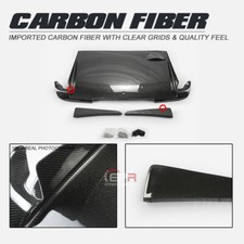 For 04-07 Subaru Impreza JDM GDB GDC WRX 8-9 Carbon Fiber Rear Bumper Diffuser picture
