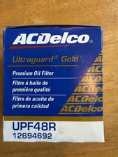 ACDelco UPF48R Ultraguard Gold Oil Filter GM 12694692 New Open Box picture