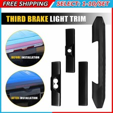 4-40x For 19-25 Chevy Silverado GMC Sierra Smoked Third Brake Light Trim Cover picture