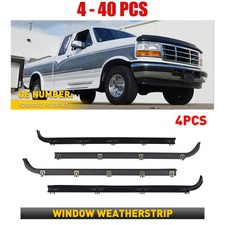4-40X Weatherstrip Window Moulding Trim Seal Belt for 1987-97 Ford F250/150/350 picture