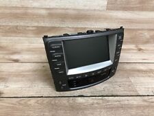 LEXUS OEM IS250 IS350 FRONT NAVIGATION RADIO GPS STEREO HEADUNIT SCREEN 06-09 9 picture