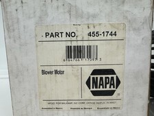 NOS NAPA 455-1744 HVAC Blower Motor w/ Fan Cage Siemens PM129X 12V New OEM picture