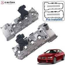 Aluminum Valve Cover w/ Gasket Oil-water Separator for 08-13 BMW M3 Base 4.0L V8 picture