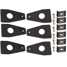6x Universal 6-inch Roof Rack Universal Mounting Luggage Brackets Kit Roofrack picture