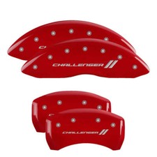 MGP 12181SCL1RD Red Brake Caliper Covers for 2011-2023 Dodge Challenger/Charger picture
