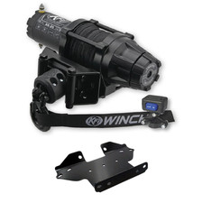 KFI 2500lbs Assault Winch & Mount Kit 2005-2026 Kawasaki Brute Force 750 i EPS picture