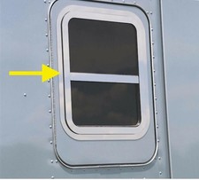 Kenworth Side Sleeper Window Trim W/window horizontal division pair set SS picture